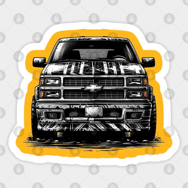 Chevrolet Astro Sticker by Vehicles-Art